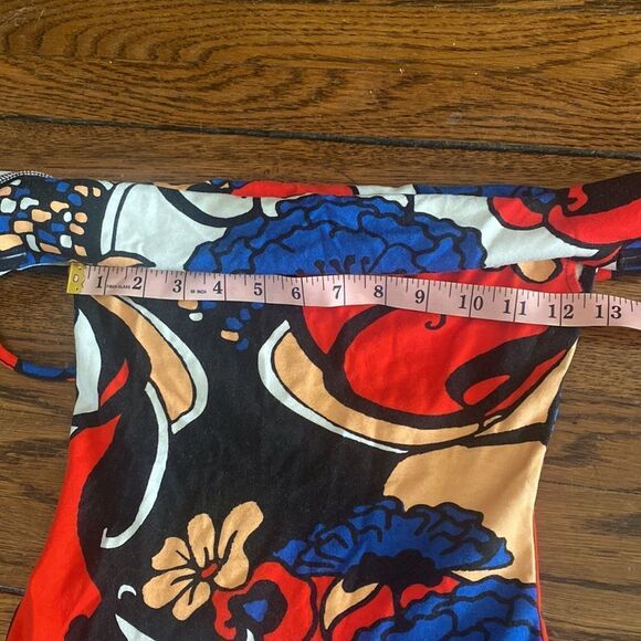 STAUD- GENEVIEVE DRESS IN SEASIDE FLORAL size XS - Picture 15 of 16